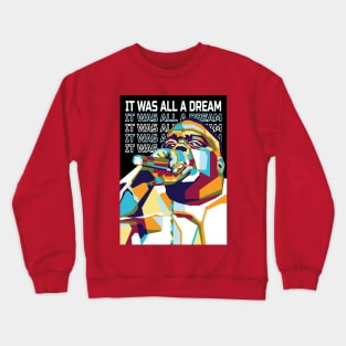 Abstract Popart Rappers in WPAP Crewneck Sweatshirt